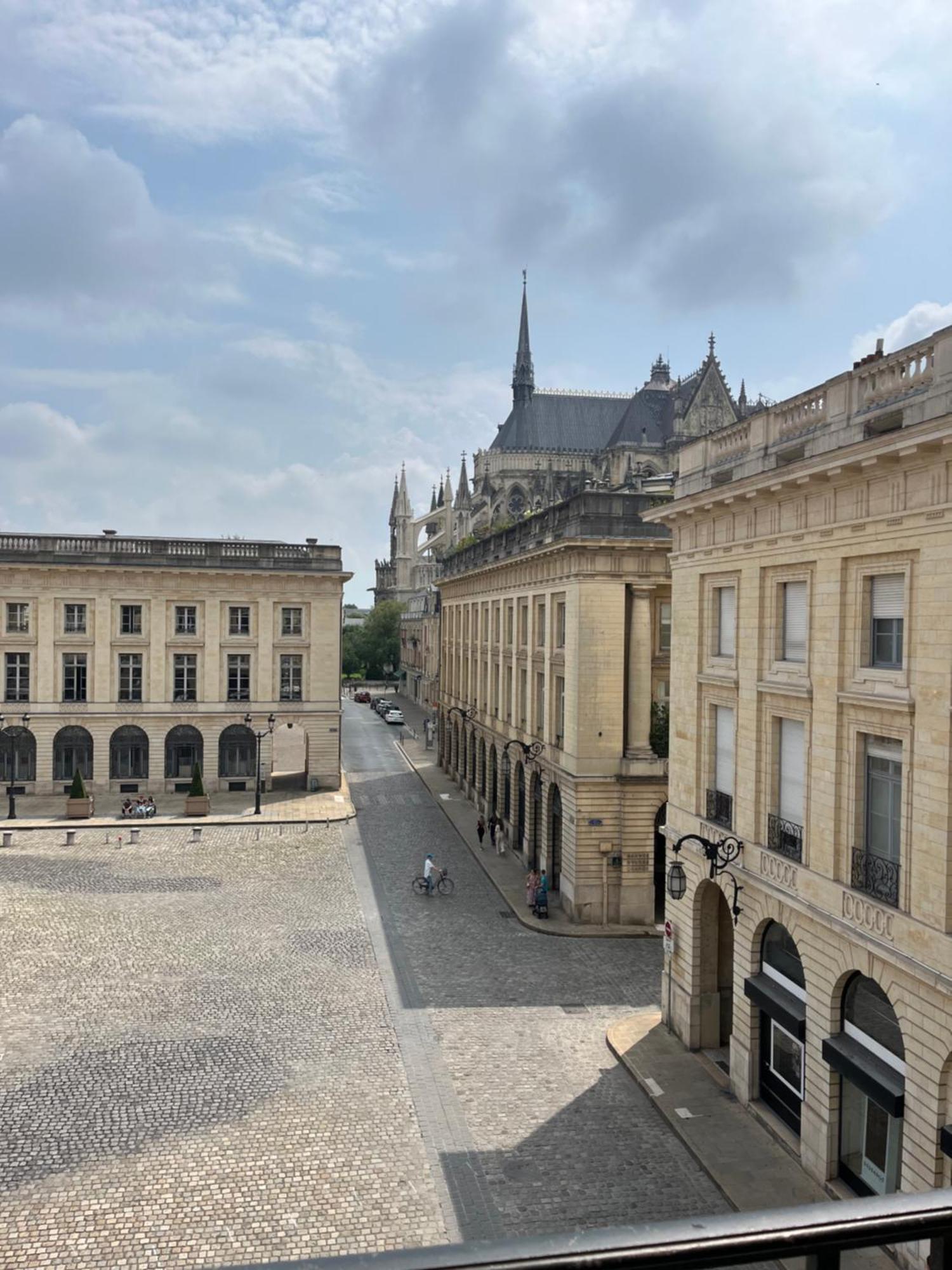 Royal Home, Hypercentre Reims Avec Vue Cathedrale Extérieur photo